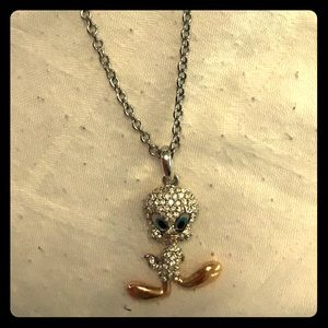 Danbury Mint Tweety Bird necklace